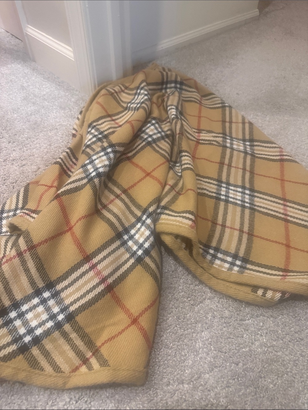 Plaid shawl for Fall/ Womens Wrap